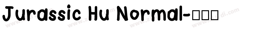 Jurassic Hu Normal字体转换